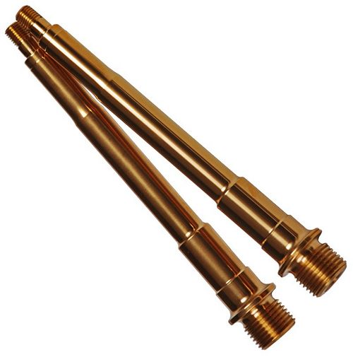 aerospace grade 5 titanium axles for motorcycle