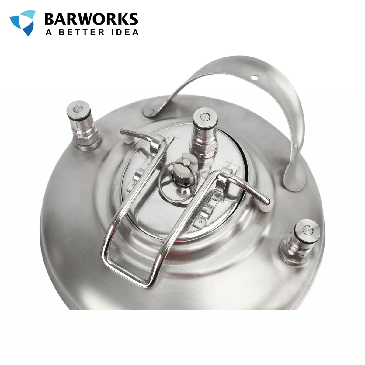 New Carbonating Home Brew Keg Lid Beer Carbonator Cornelius Style Carbonation Lid For Homebrewing