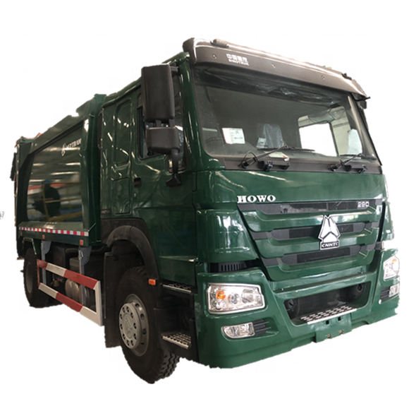 Производитель Китай Sinotruk Howo задний загружен новый самосвал грузовик уплотнитель мусора по доступной цене