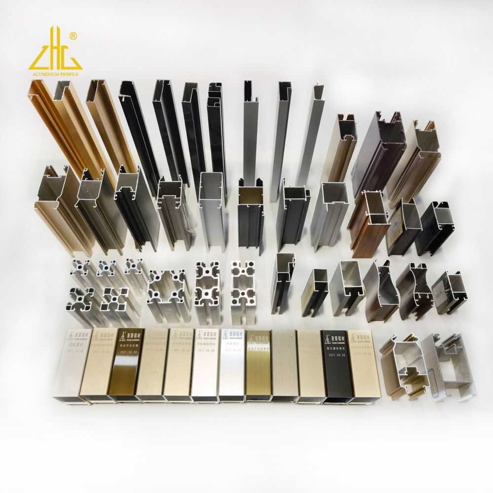 ZHONGLIAN Aluminum Profile For Door And Windows Slim 6063 Windows And Doors Aluminum Profile Suppliers