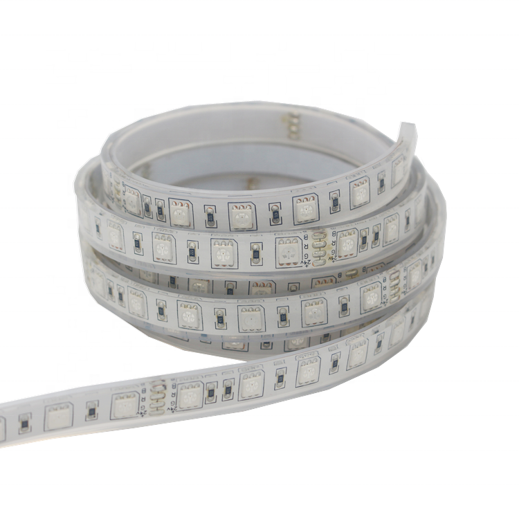 Cheap Factory Lights Kit 5m Roll Flowing Strip 5050 Rgb Custom Led Ribbon With 4 Pin Molex Connector Cable