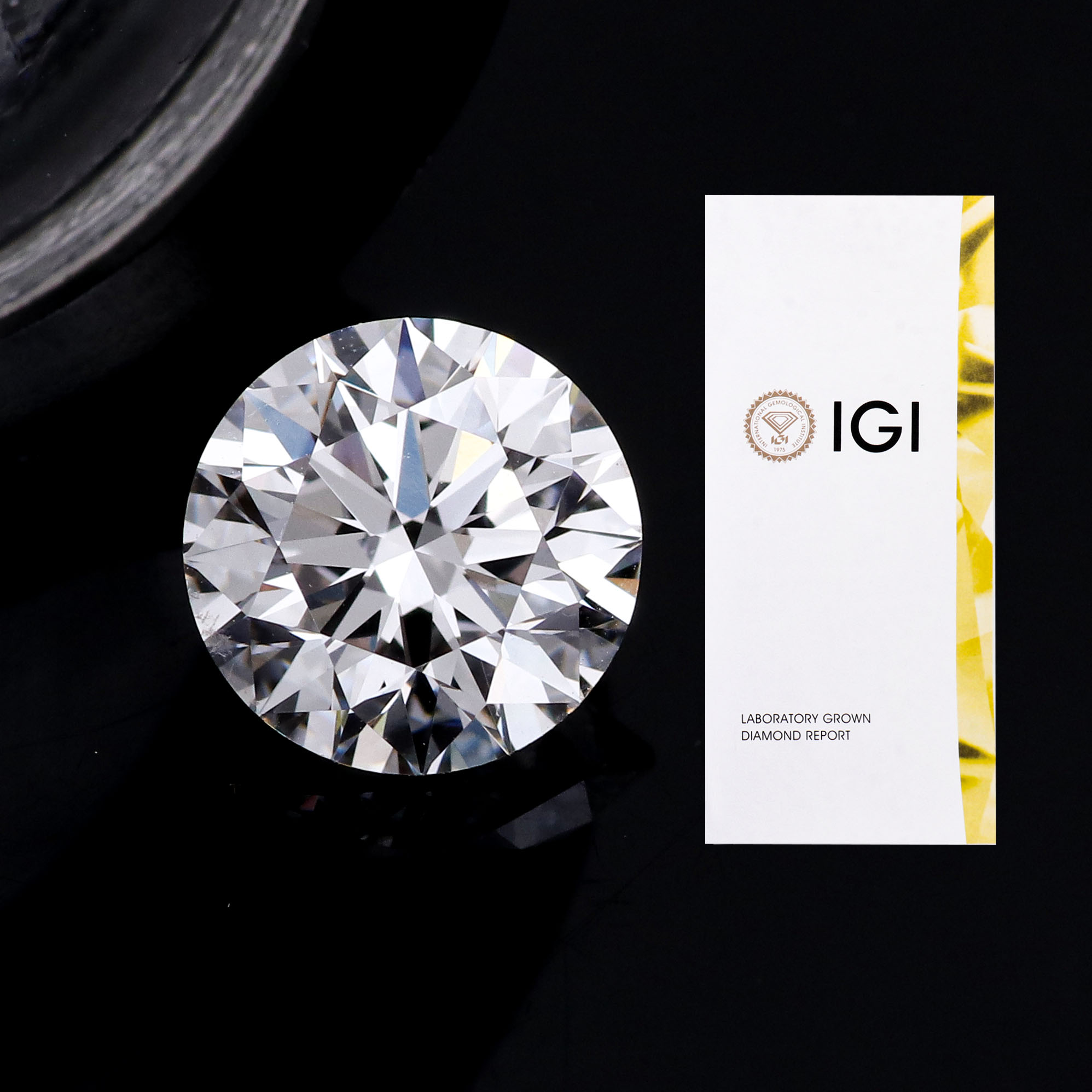 White Round 3EX cut 1ct 2 ct 3ct DEF VS2 IGI wholesale loose diamonds VVS lab grown diamonds cvd cheap price for jewelry