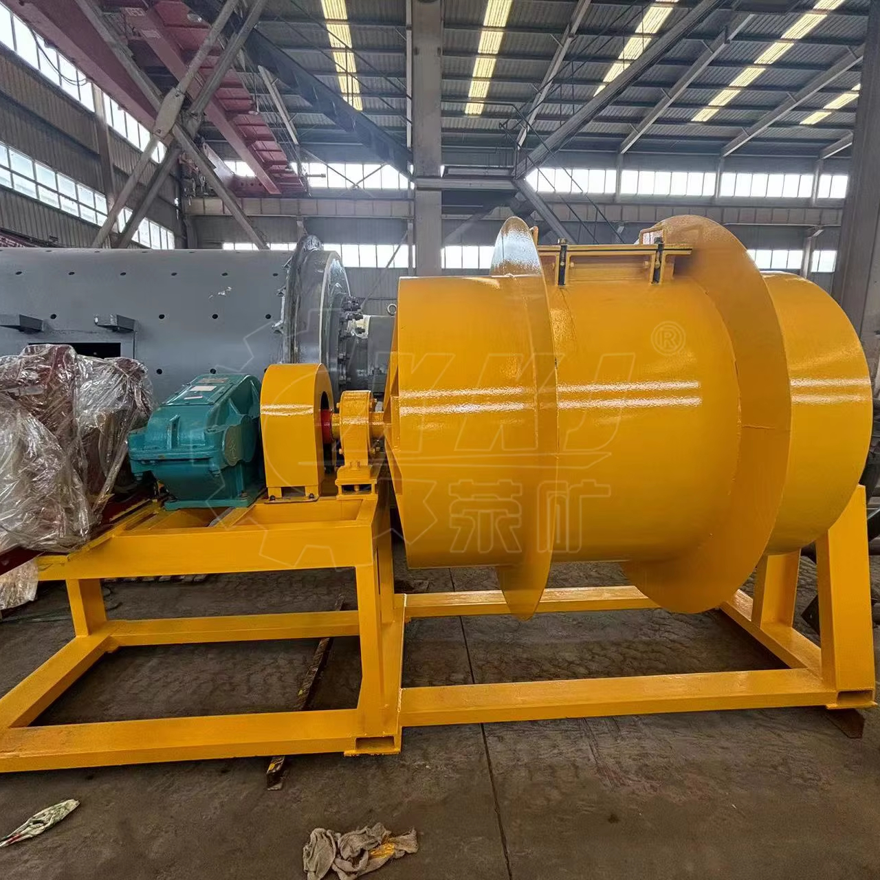 Energy-saving gypsum powder, kaolin, limestone grinder, ceramic clinker ball mill, with air classifier and packaging system