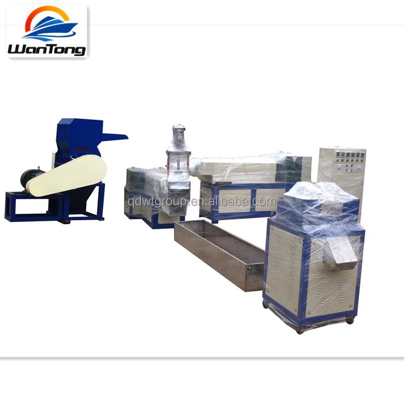 High quality recycled plastic granules making machine price