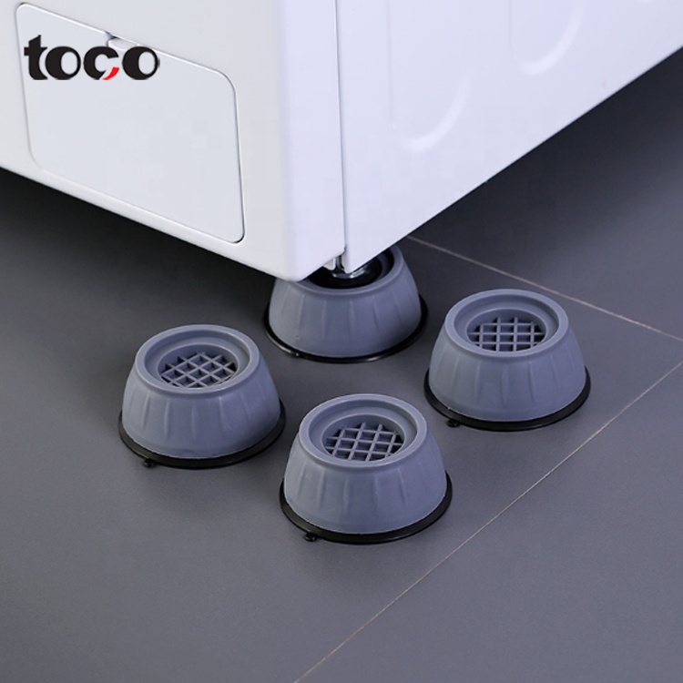 Toco 4 шт. стиральная машина подкладка под ножки Антивибрационная резиновая стиральная машина прокладка для ног