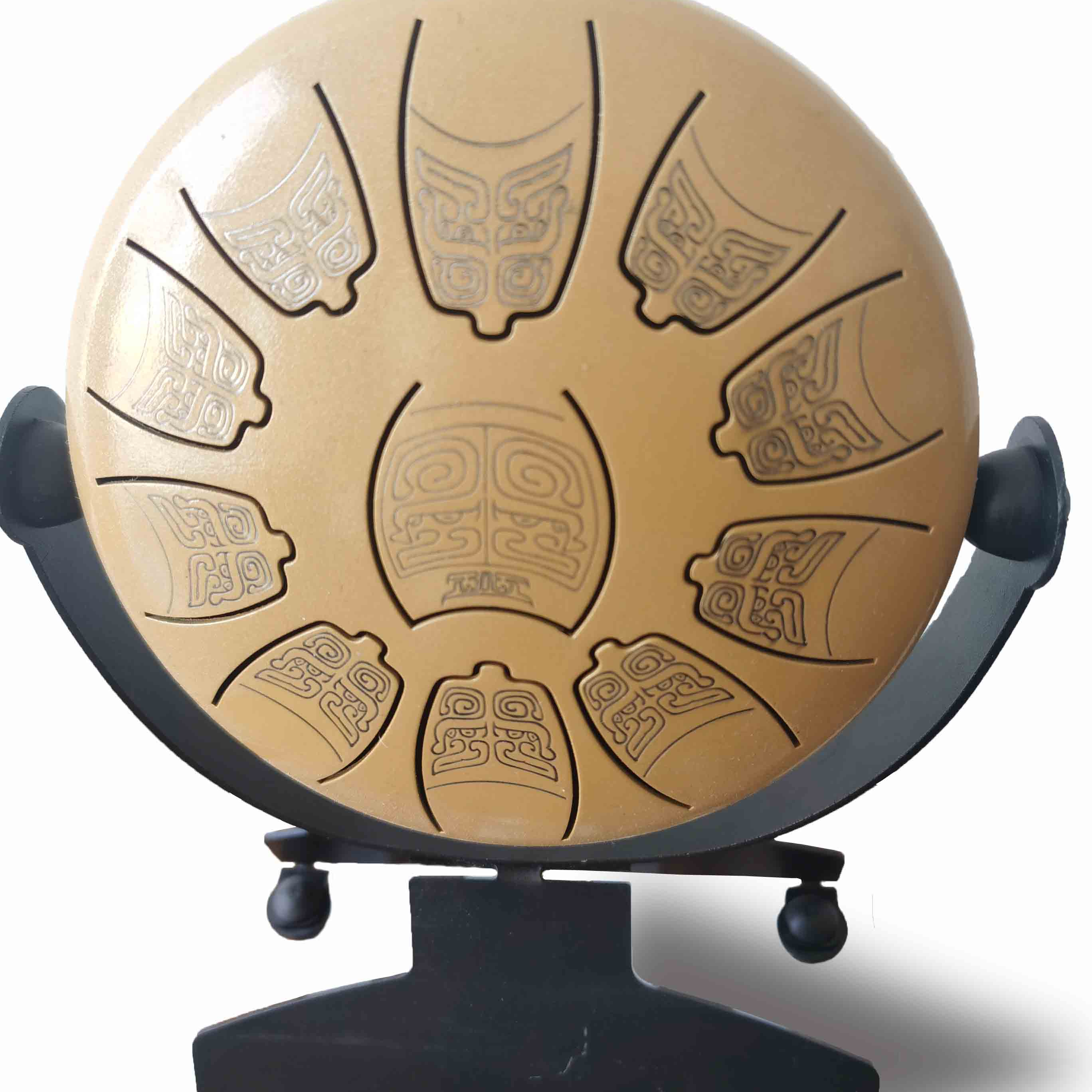 Suxinru предлагаем 6 дюймов 11 тонов Handpan по индивидуальному заказу звуковой сигнализации барабана и стали язык барабан