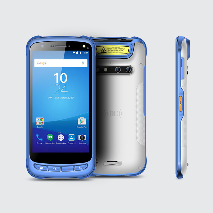 Портативное измерение температуры прочный мобильный компьютер Andriod 6,0 OS 5,2 дюймов 2G RAM 16G ROM промышленный PDA