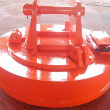 Magnetic lifter circular lifting electromagnet for excavator handling steel scraps