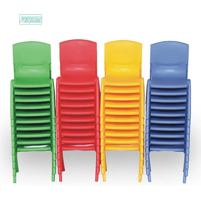 Kids Furniture Plastic Baby Colorful Children Indoor Study Table and Chairs