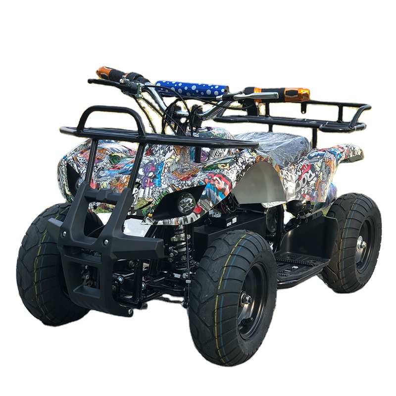 Детский квадроцикл Электрический четырёхколёсный вагончик с Kart мини четырёхколёсный вагончик с ATV мотоцикла Электрический внедорожный ATV