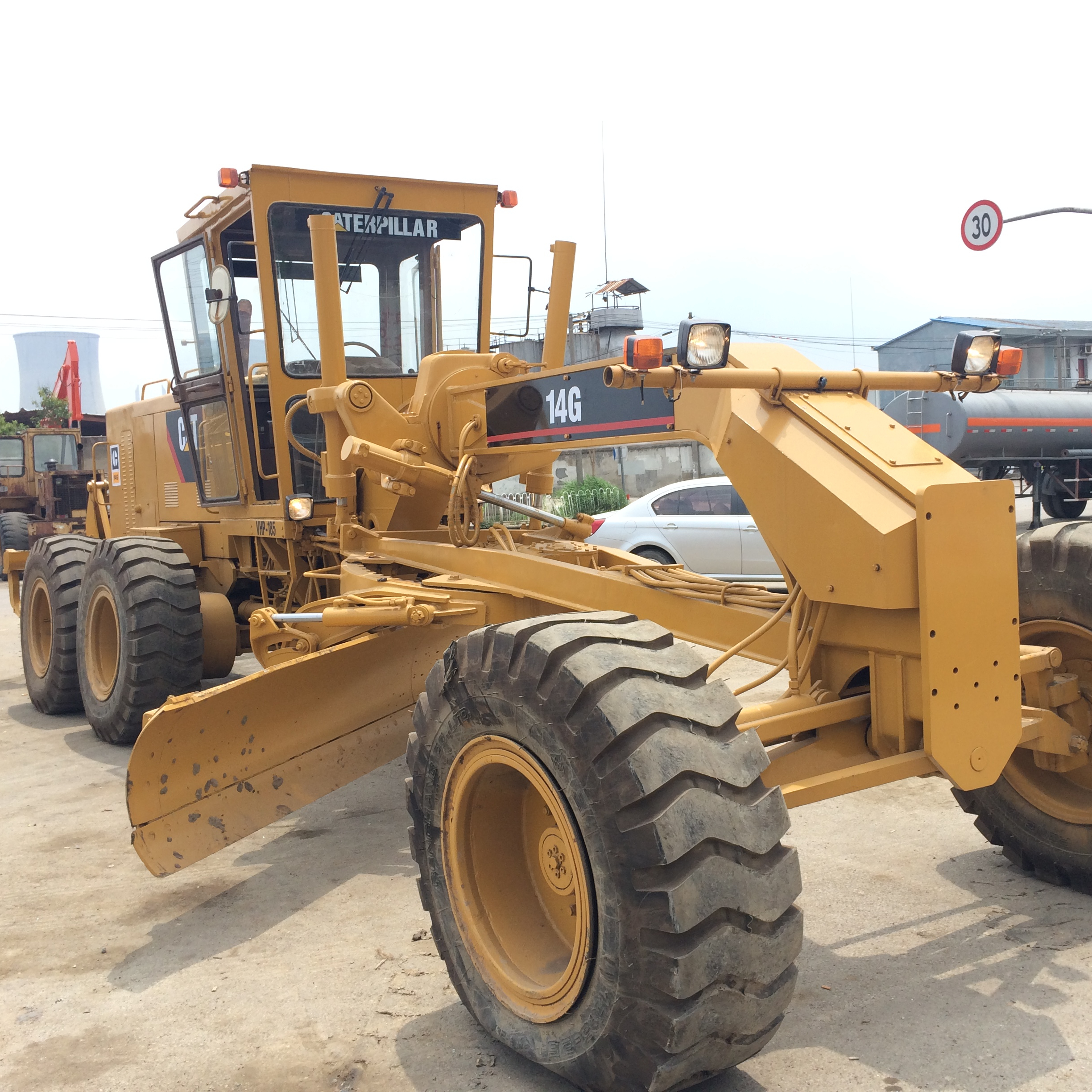 Б/у грейдер Caterpillar 14G, б/у грейдер для кошек 14/120/140 в рабочем состоянии (2021)