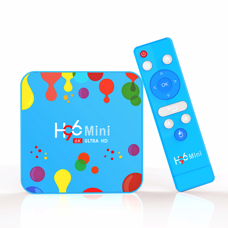 H96 мини 4 Гб 128 ГБ Android 9,0 set top TV Box