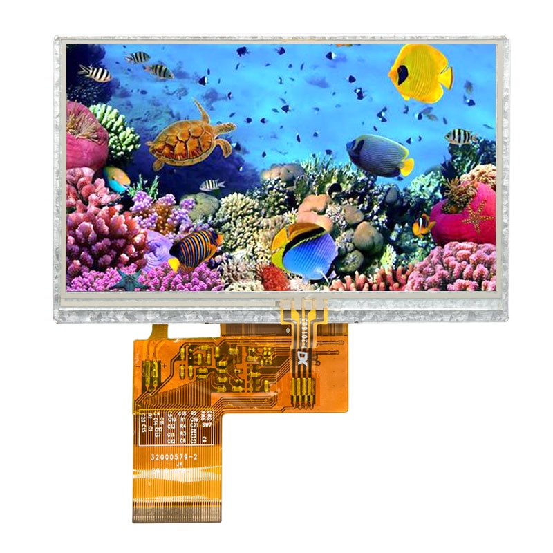 4,3 дюймовый tft экран модуля дисплея 480x272 Сенсорная панель/4,3 дюймовый сенсорный экран raspberry pi