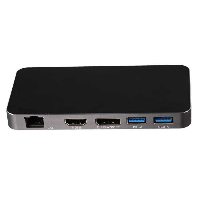 USB3.0 Multi Function Adapter 8 in 1 Multiport for Macbook Pro Hub for Laptop USB3.0 Type-c Multiport 7 Ports Docking Station