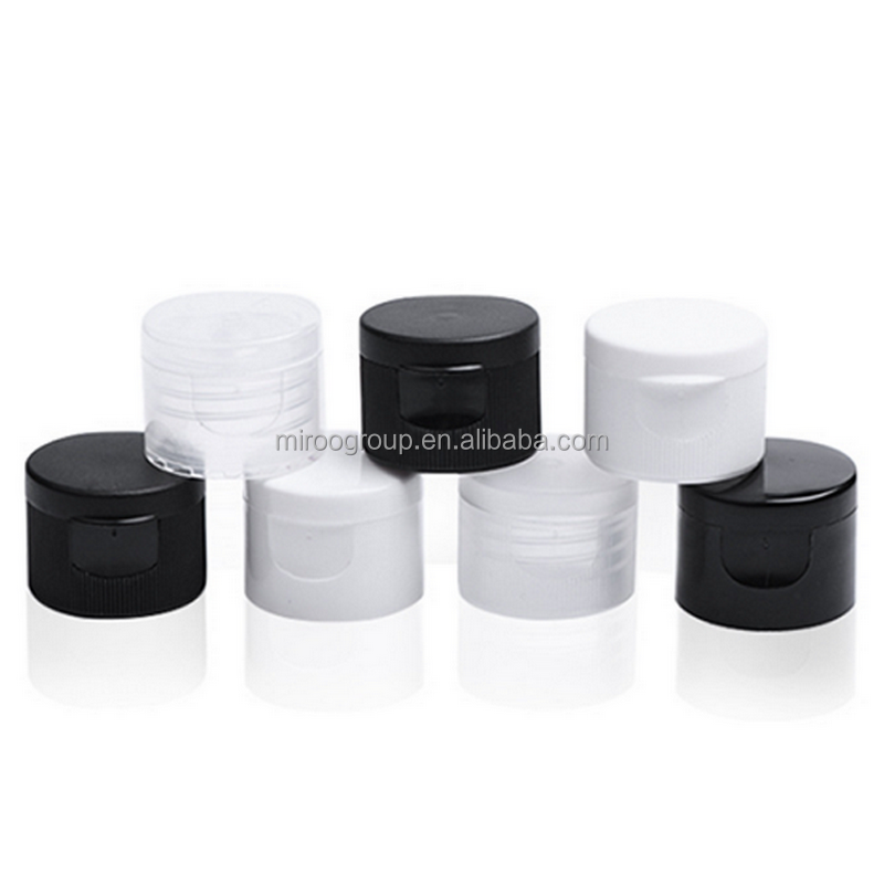 Ready to Ship 18mm 20mm 24mm 28mm Dispensing Plastic Bottle Cap Flip Top Cap Lid for Shampoo/Lotion Bottle