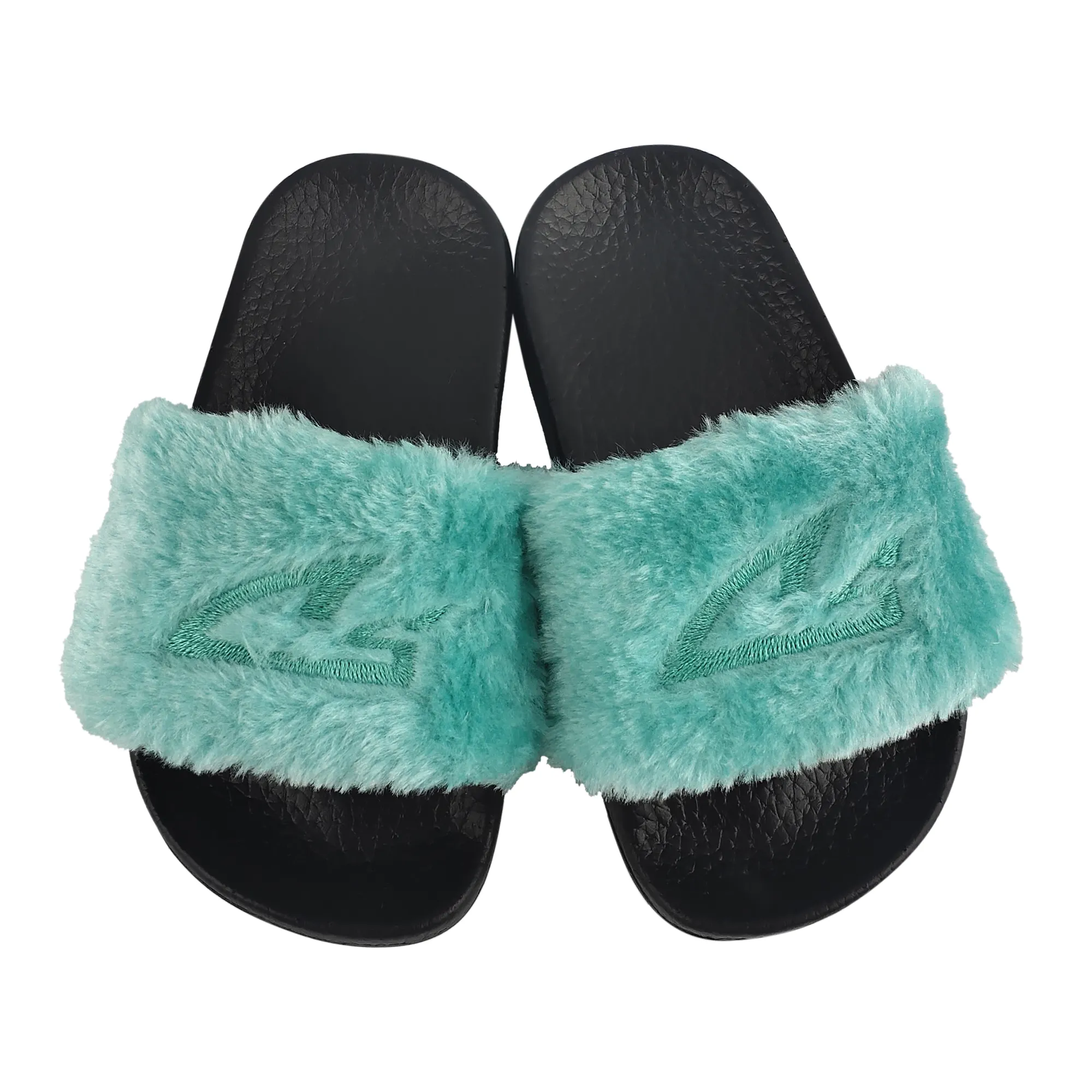 Greatshoe/модные брендовые Детские Зимние дышащие меховые тапочки; Уличные шлепанцы; klids; Тапочки