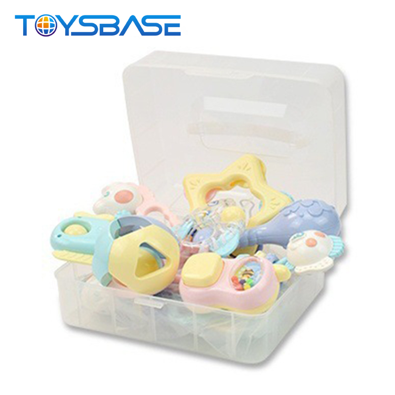 Wholesale Plastic Newborn Shaking Baby Hand Rattle Toy
