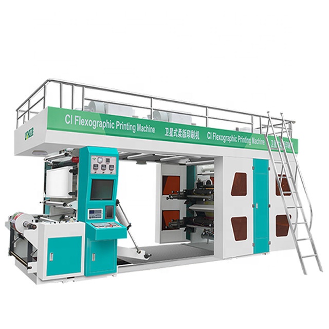 Hot Selling CI flexographic printing machine for non woven fabric paper