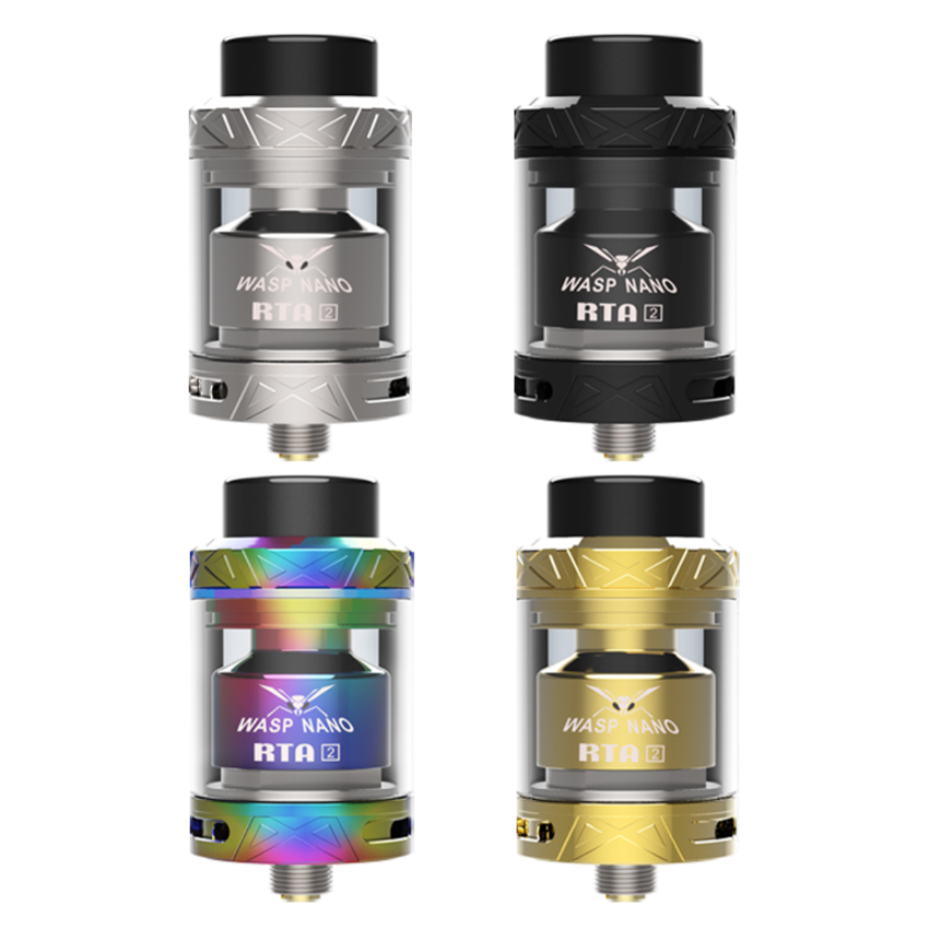 Лидер продаж 2021, новый продукт, аксессуары для электронных сигарет oumier wasp nano rta V2, атомайзер 3,8 мл