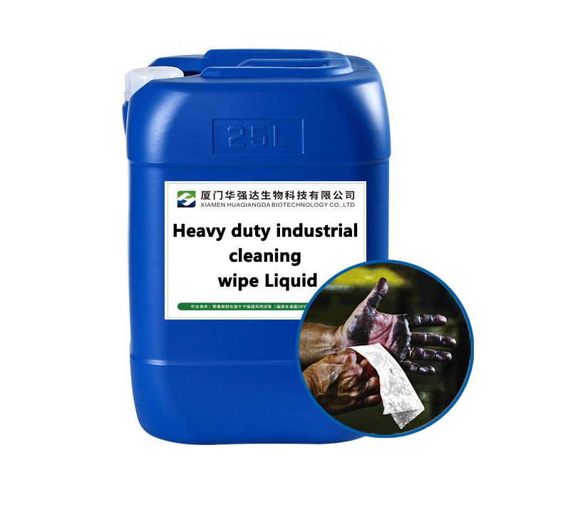 Heavy Duty Industrial Cleaning Wipes Additive Liquid Natural Wet Tissue Raw Material