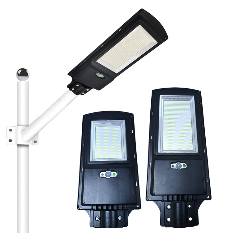 Lampada Solar Outdoor Waterproof Solar Energy Luminaria Ip65 150W All In One Led Solar Street Light Price List Streetlights