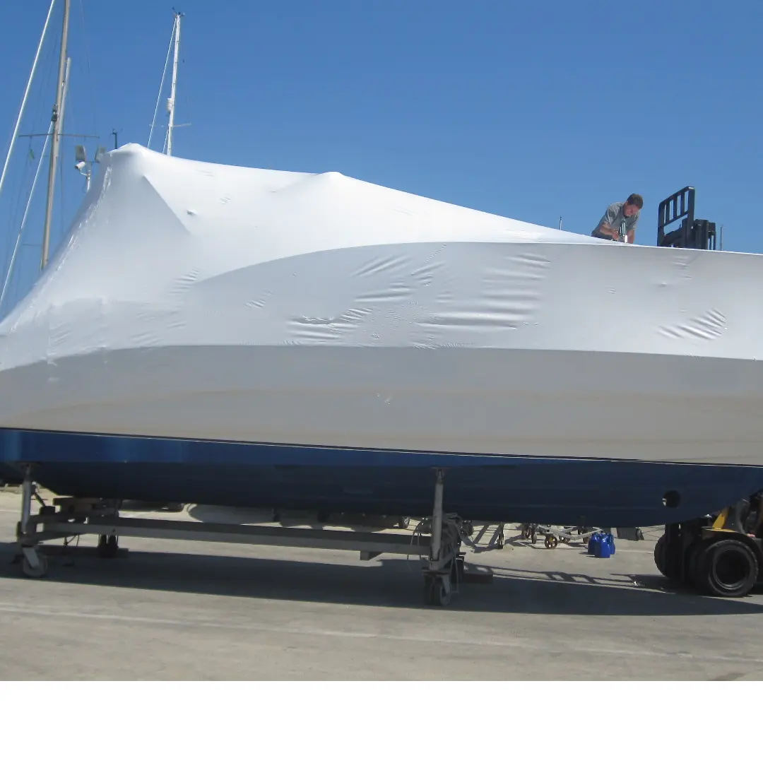 flame retardant UV protection shrink wrap boat packaging film