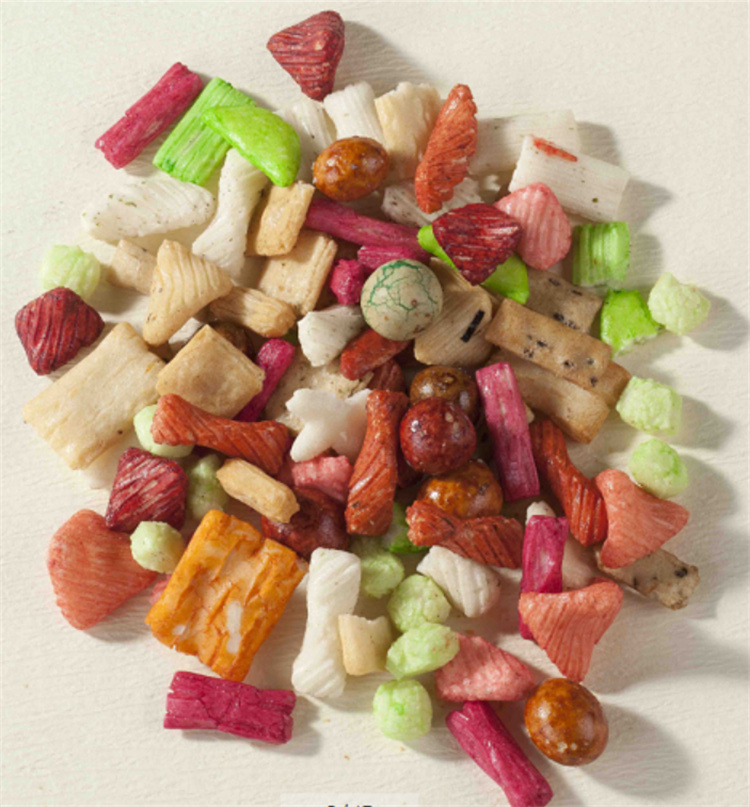 High Quality Mix Rice Cracker Baked Fried Rice Cracker Japanese Rice Cracker