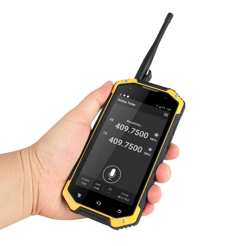 UNIWA W3 IP68 Водонепроницаемый 4,7 дюймовый NFC мобильный телефон с рацией