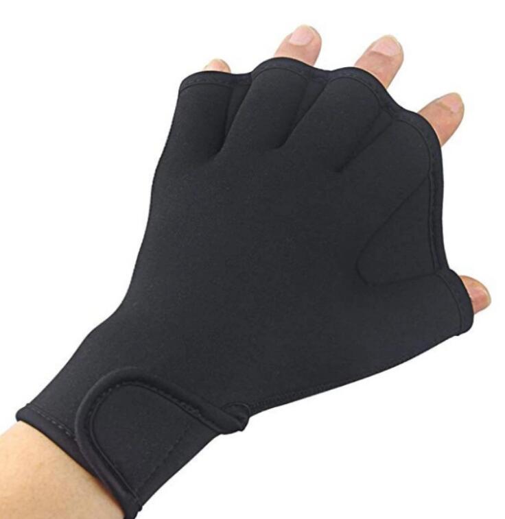 Diving gloves Swimming hand pu Snorkeling surfing warm scratch proof gloves fingerless gloves Swimming Diving Gloves