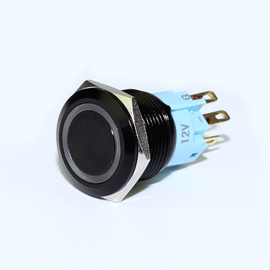 Освещенный кнопочный переключатель с 12 вольт Bi-color Led или Tri-color Led