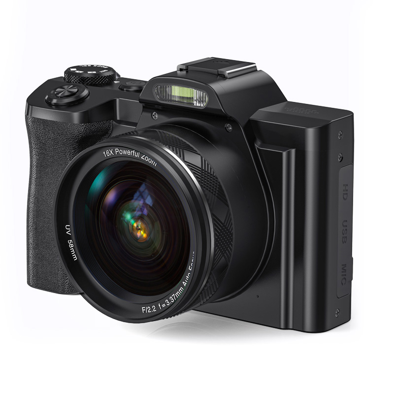 5K HD 48 миллионов пикселей вход микро Одиночная цифровая камера с Wi-Fi 4K Vlogging мини-камера цифровой зум DSLR камера