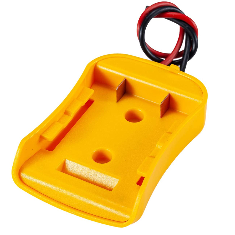 Сделай Сам Аккумулятор Адаптер для Dewalt 20V батарея 18V док-разъем питания 14 калибра Робототехника адаптер для электроинструментов