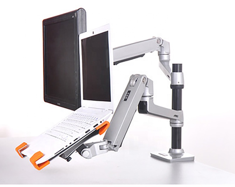Aluminium Alloy Adjustable Desktop Laptop Notebook Monitor Arm Stand