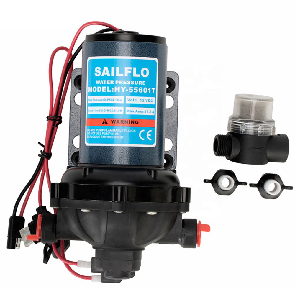 Sailflo 5 камерный 24v Электрический высокий объёмный расход водный насос для очистки