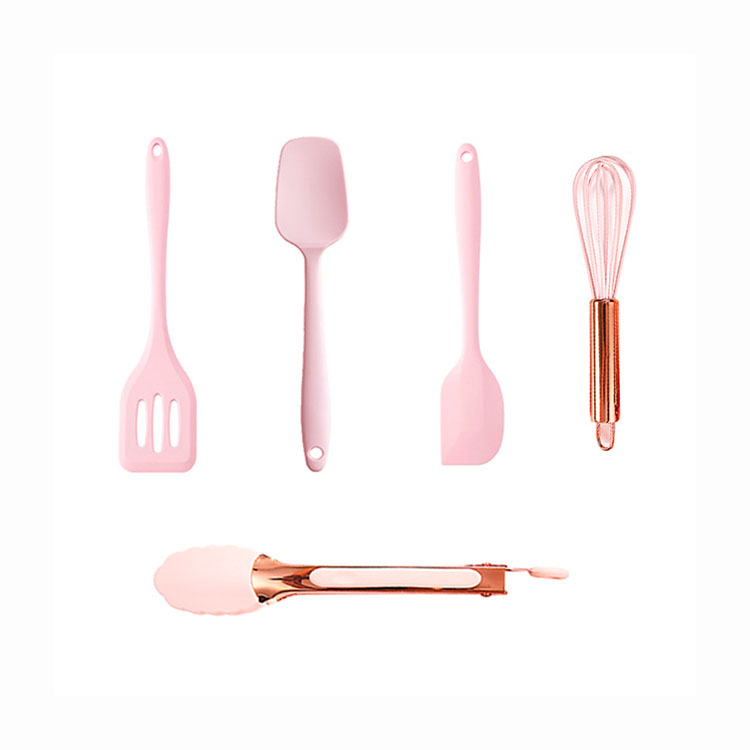 Non stick silicone kitchenware cake baking supplies tools pink baking tools