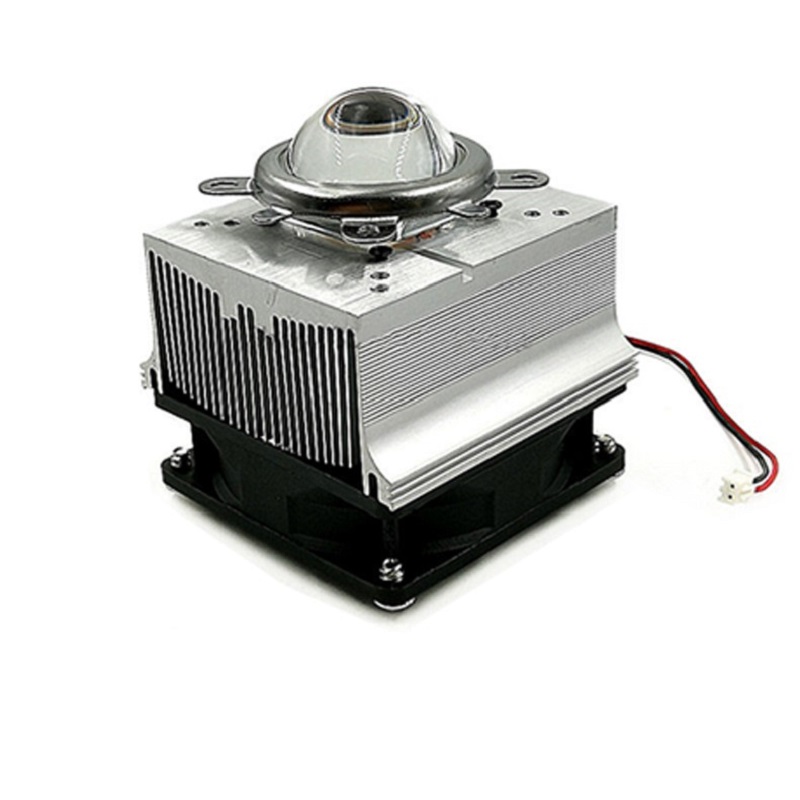 10W 20W 30W 50W привело радиатор 60/90/120 градусов стеклянный держатель объектива