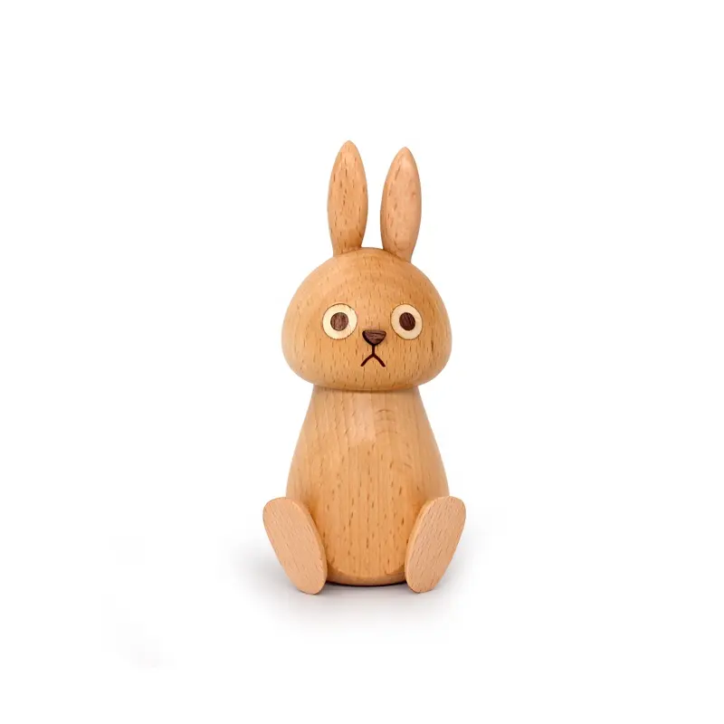 Hot Products 2021 Kitchen Gadgets Creative wooden animal Toothpick Case Toothpick Holder Gift rabbit toothpick