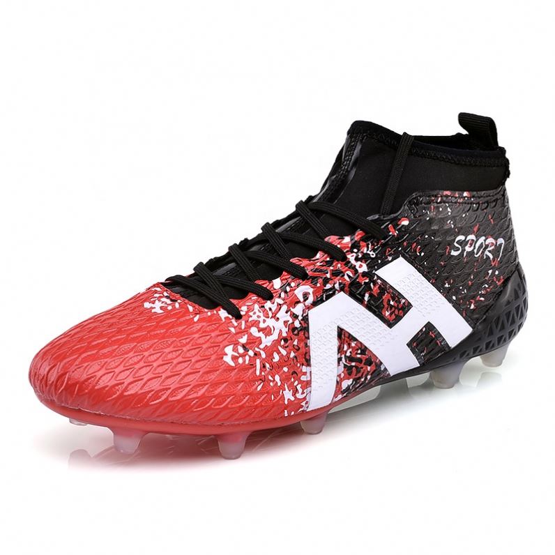 Kid Soccer Shoe Cleats Outdoor Man Boots Football Sneakers Spikes Shoes Youth Athletic Training Sneakers