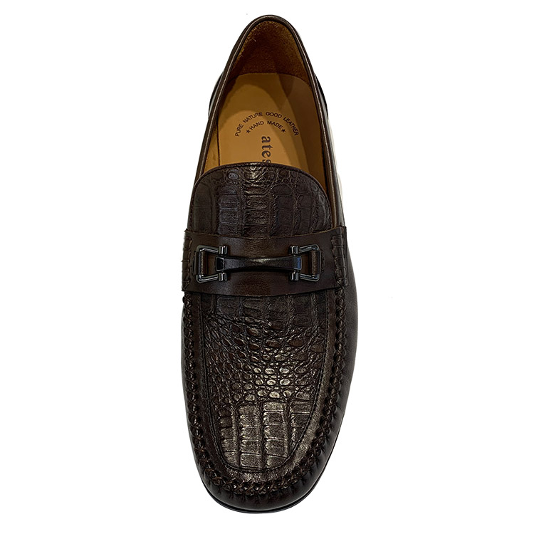 Low Heel Wedding Gown Casual Rubber Sole Anti-silp Pure Italian Leather Genuine Loafer Shoes Men