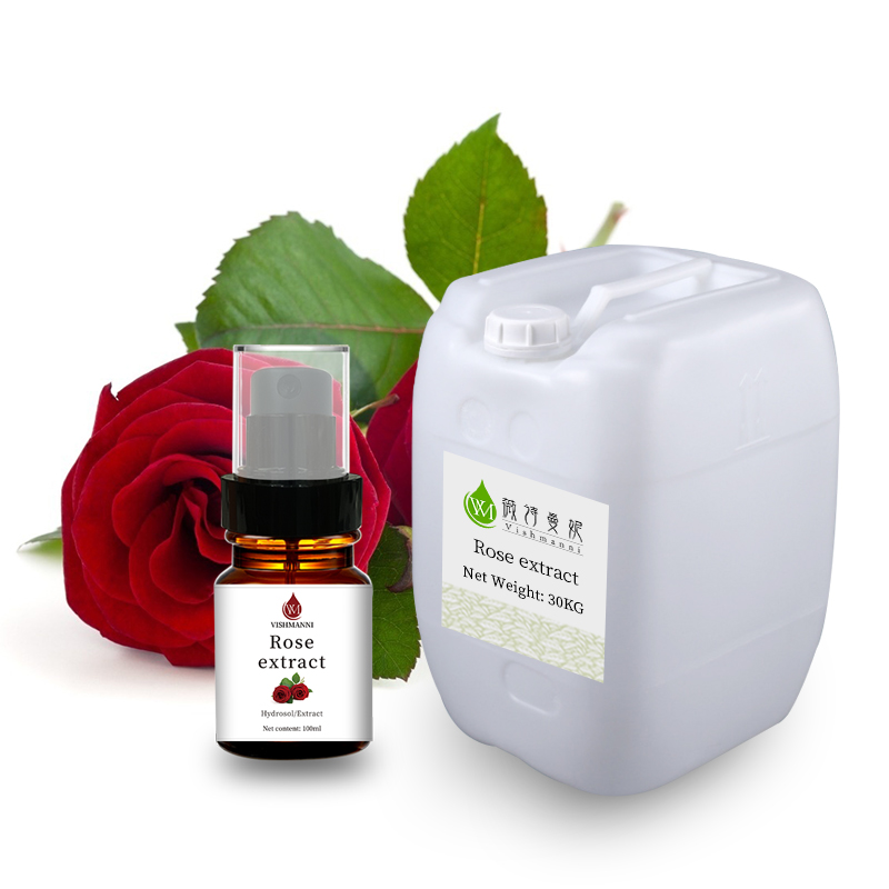 Natural Rose Flower Extract Liquid For Stimulates Cell Renewal Nourishes Skin