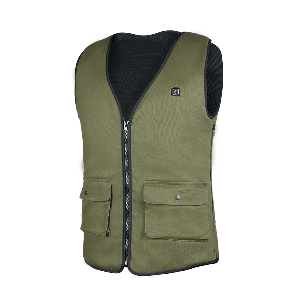 2021 Winter USB Rechargeable battery Men's variable size Heated Vest