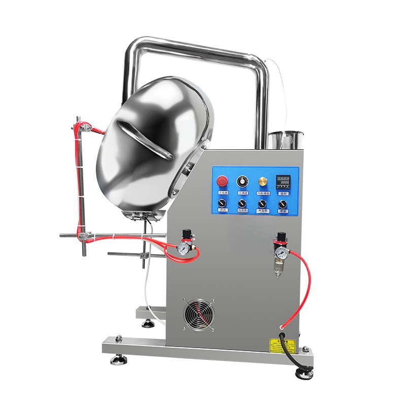 Conventional Byc-800 High Speed Tablet Chocolate Sugar Coating Pan Coater Mixer 5kg Machine with Polish