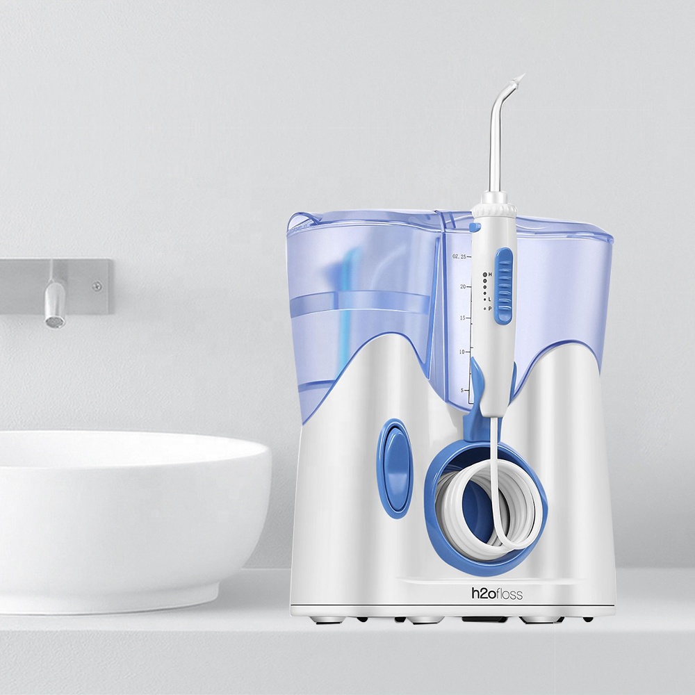 Electric irrigador dental countertop irrigator tooth cleaner oral irrigation water flosser