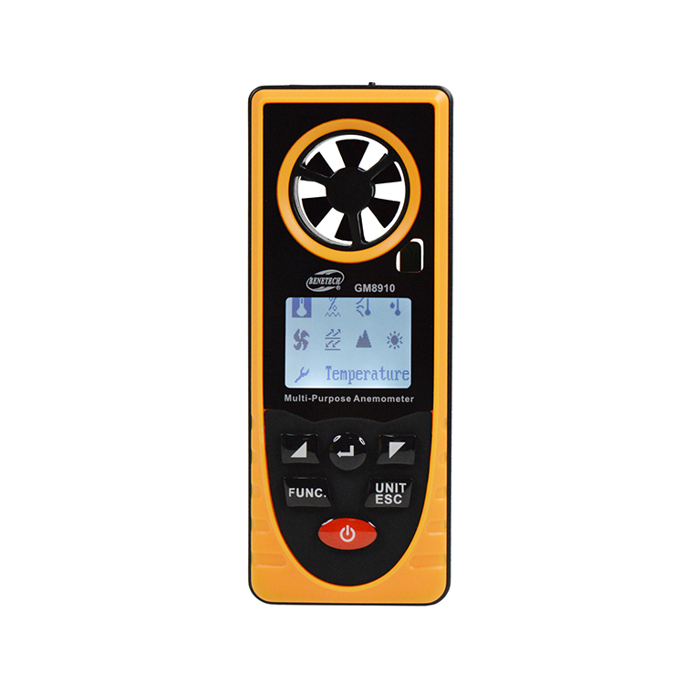 Многоцелевой анемометр/Benetech digital anemometer