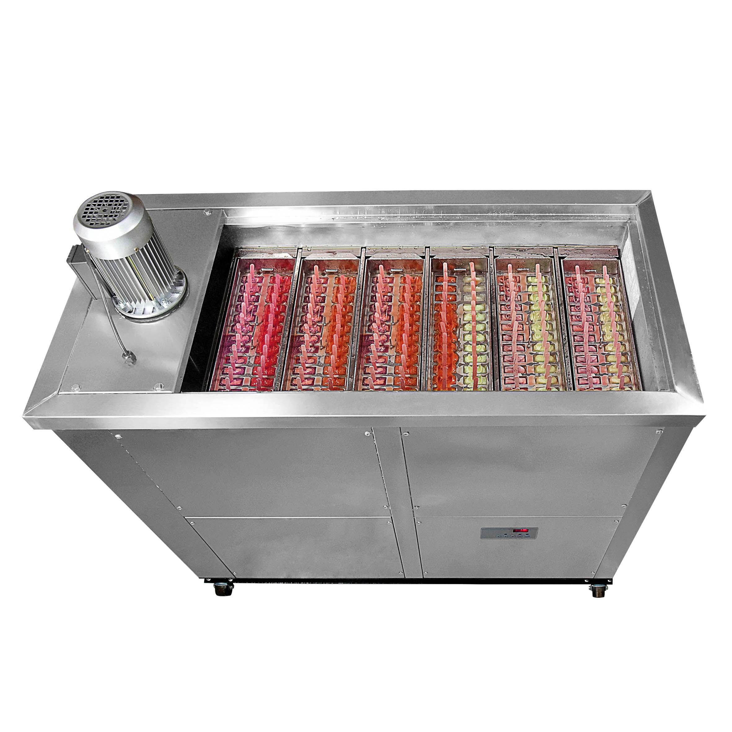 BPZ-06A Bresil style automatique grande production lolly pop machine a creme glacee / popsicle machine / glace lolly machine av