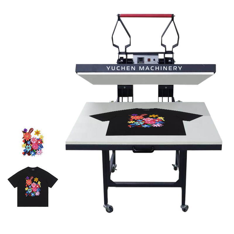38*38 40*60 80*100cm Big Size Manual Heat Transfer Machine 80x100cm Skateboard Press one station manual large format heat press