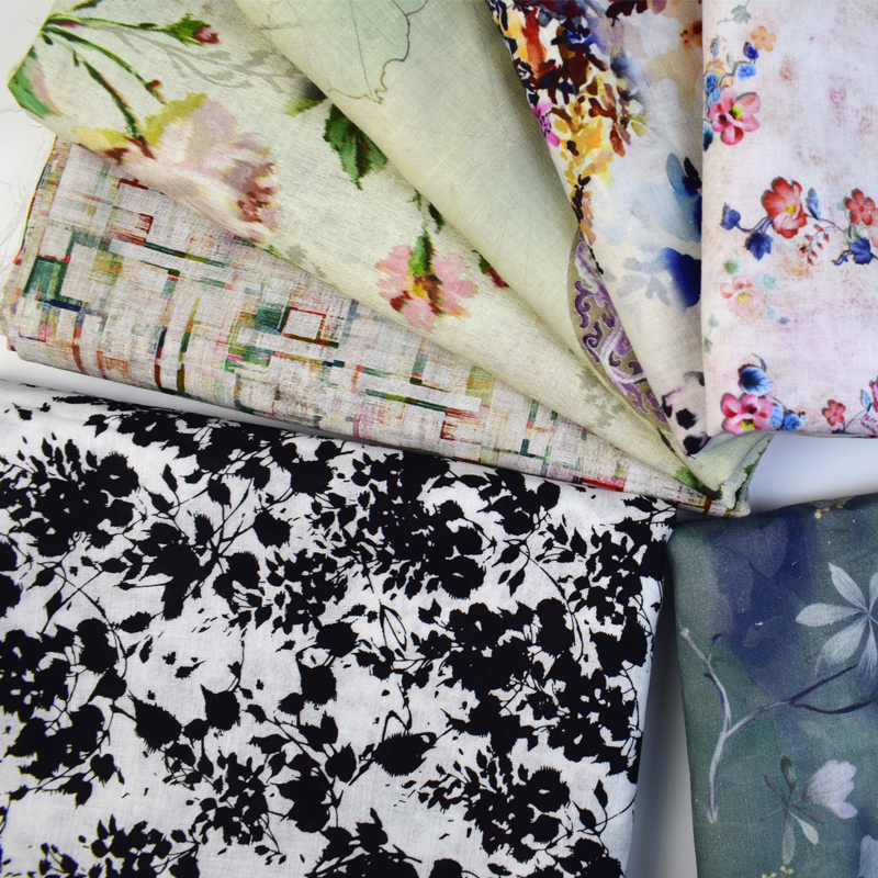 Linen Fabric Wholesale Bed Sheets Fabric 100% Cotton 100% Polyester Wide Linen Fabric