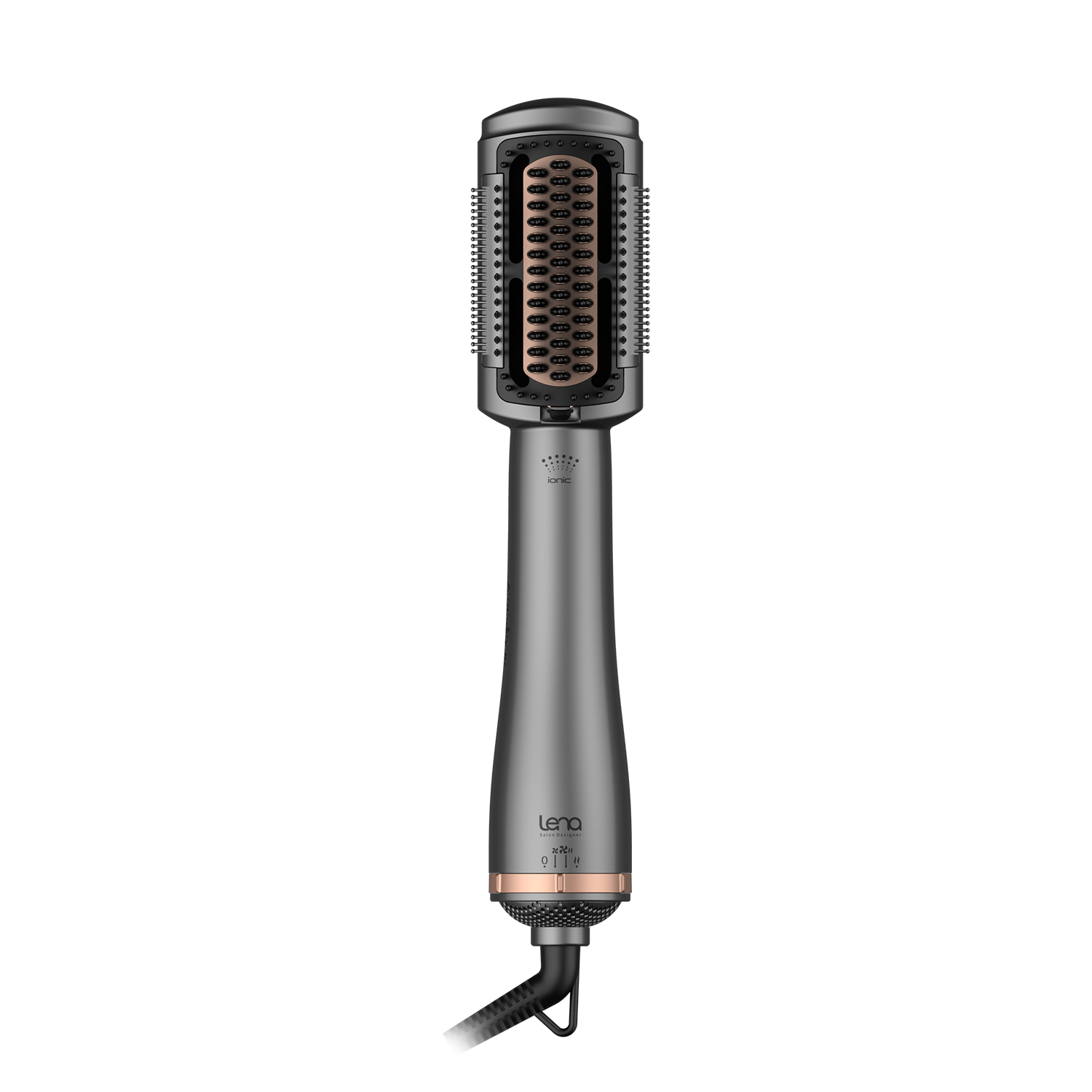 China Professional Manufacture Household Electric Ptc 1.8m PVC Hair Straightening Brush Detangling Hair Brushes