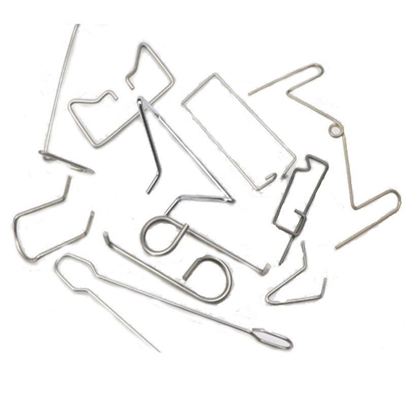 Manufacturer's metal wire processing stainless steel bending iron wire bending hardware shaped spring forming steel wire bending