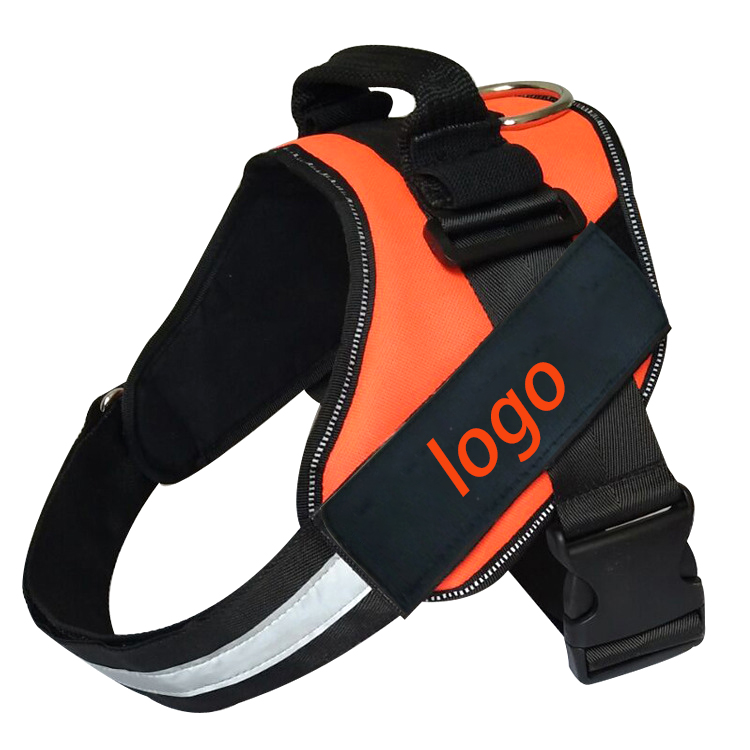 Tactical military heavy duty K9 dog training patrol harness Outdoor No Pull Reflective pet dog vest
